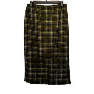 Jessica Howard Green Polkadot Floral Bead Skirt 16